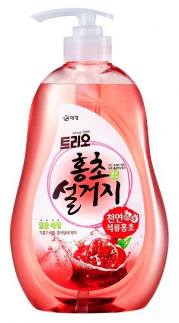 KeraSys Trio Средство для мытья посуды Гранат, 750 мл KeraSys Trio Средство для мытья посуды Гранат, 750 мл