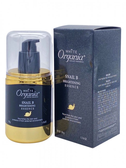 White Organia Эссенция-протектор и детоксикант регенерирующая с экстрактом улитки Snail B Brightening Detox Essence, 50 мл White Organia Эссенция-протектор и детоксикант регенерирующая с экстрактом улитки Snail B Brightening Detox Essence, 50 мл