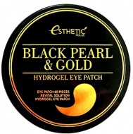 Esthetic House Black Pearl & Gold Hydrogel Eye Patch Гидрогелевые патчи для век с экстрактом Чёрного жемчуга и Золота, 60 шт