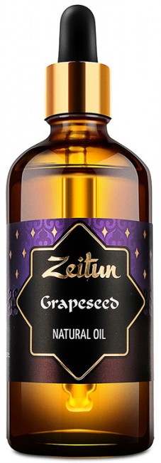 Zeitun Масло виноградных косточек, экстра качества, 100% чистое, без примесей, 100 мл