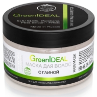 GreenIdeal Маска для волос с глиной, 230 мл GreenIdeal Маска для волос с глиной, 230 мл