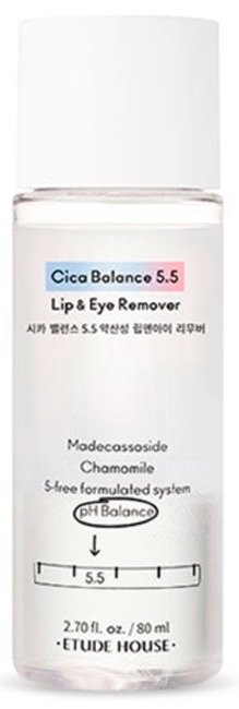 ETUDE HOUSE Cica Balance 5.5 Lip&Eye Remover Средство для удаления макияжа с глаз и губ, 150 мл ETUDE HOUSE Cica Balance 5.5 Lip&Eye Remover Средство для удаления макияжа с глаз и губ, 150 мл