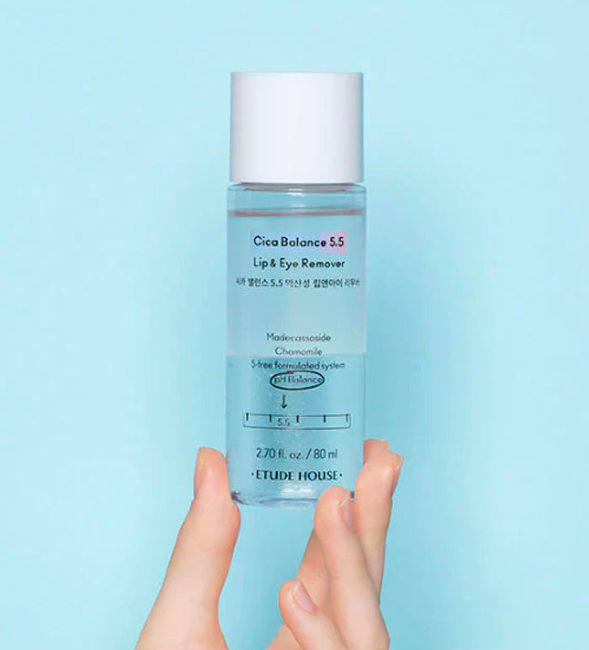 ETUDE HOUSE Cica Balance 5.5 Lip&Eye Remover Средство для удаления макияжа с глаз и губ, 150 мл ETUDE HOUSE Cica Balance 5.5 Lip&Eye Remover Средство для удаления макияжа с глаз и губ, 150 мл