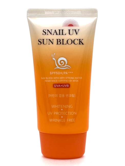 Jigott Солнцезащитный крем с улиточным муцином Snail Uv Sun Block Cream, 70 мл Jigott Солнцезащитный крем с улиточным муцином Snail Uv Sun Block Cream, 70 мл