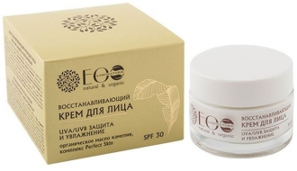 Ecolab Восстанавливающий крем для лица UVA/UVB Защита и Увлажнение, 50 мл