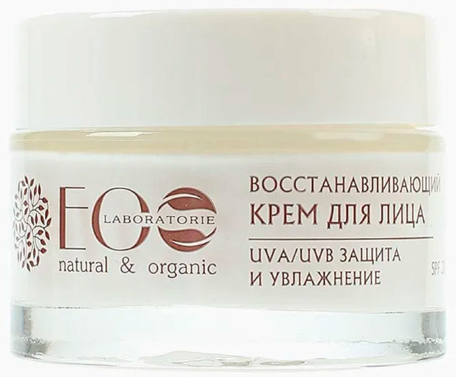 Ecolab Восстанавливающий крем для лица UVA/UVB Защита и Увлажнение, 50 мл