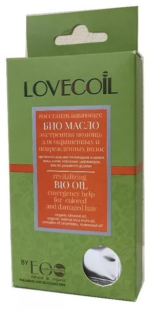 Ecolab LovEcOil Восстанавливающее БИО масло "Экстренная помощь" для окрашенных и поврежденных волос, 3х15 мл. Ecolab LovEcOil Восстанавливающее БИО масло "Экстренная помощь" для окрашенных и поврежденных волос, 3х15 мл.