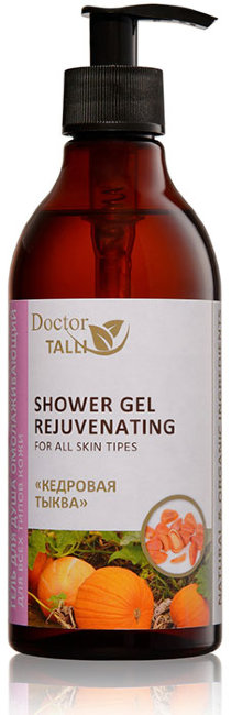 Doctor TALLI Shower Gel Rejuvenating Гель для душа омолаживающий "Кедровая Тыква", 400 мл