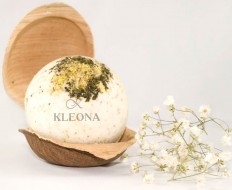 Kleona Бурлящий шар "Травяной венок", 200 г