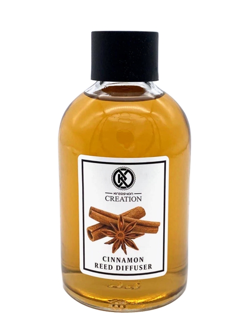 Kreasyon Аромадиффузор с палочками Корица Reed Diffuser Cinnamon, 115 мл