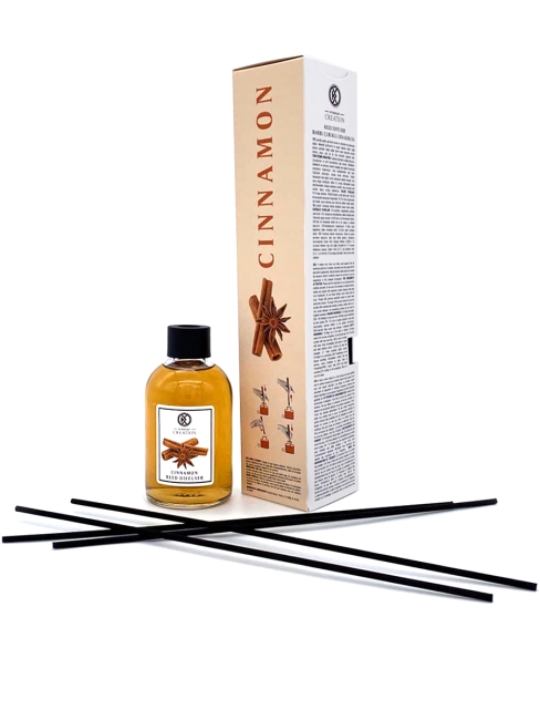 Kreasyon Аромадиффузор с палочками Корица Reed Diffuser Cinnamon, 115 мл
