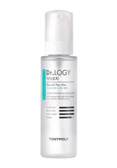 TONYMOLY Dr. Logy Blemish Pair Mist Мист с экстрактом центеллы азиатской для проблемной кожи, 125 мл TONYMOLY Dr. Logy Blemish Pair Mist Мист с экстрактом центеллы азиатской для проблемной кожи, 125 мл