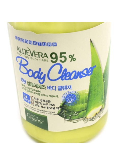 White Organia Кондиционер для волос с Алоэ Вера 95% и витаминами Good Natural Aloe Vera Hair Conditioner, 1500 мл