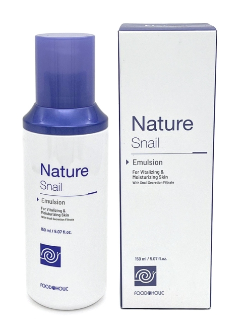 FoodaHolic Эмульсия для лица восстанавливающая с муцином улитки Nature Snail Emulsion, 150 мл
