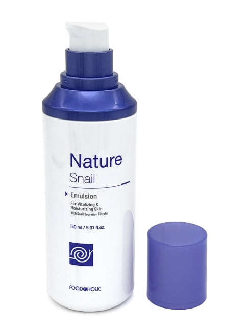 FoodaHolic Эмульсия для лица восстанавливающая с муцином улитки Nature Snail Emulsion, 150 мл