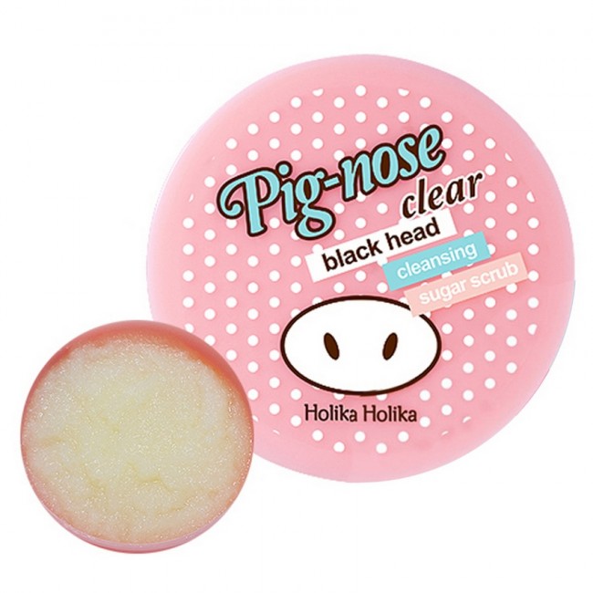 Holika Holika Pig-Nose Clear Black Head Cleansing Sugar Scrub Сахарный скраб для Т-зоны, 25 г