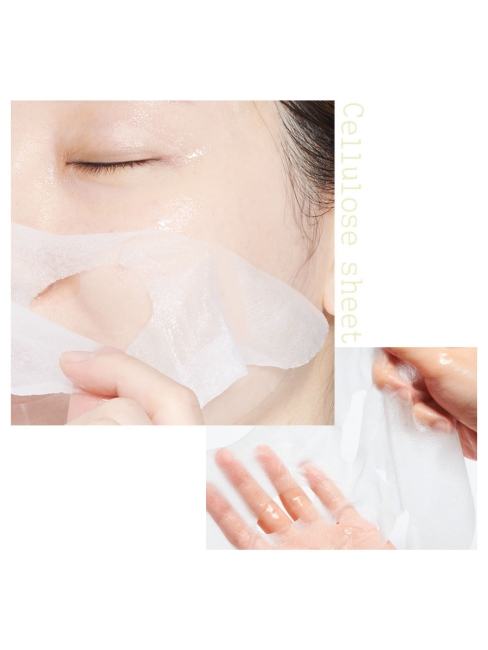 Jmella Парфюмированная тканевая маска для лица "Лайм и Базилик" N0.03 In France Lime & Basil Mask, 30 мл