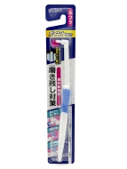 Ebisu Дополнительная зубная щётка для чистки зубно-десневого пространства и при ношении брекет-систем средней жёсткости голубая, 1 шт