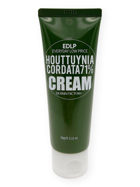 Derma Factory Крем для лица с экстрактом цветка хауттюйнии Houttuynia Cordata 71% Cream, 60 мл Derma Factory Крем для лица с экстрактом цветка хауттюйнии Houttuynia Cordata 71% Cream, 60 мл