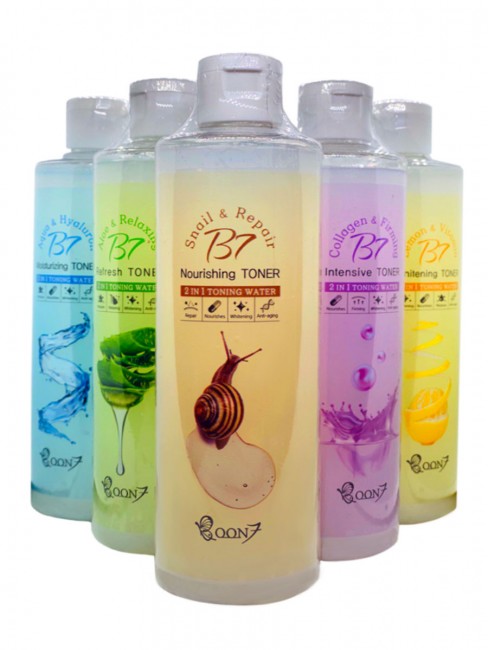 Boon7 Тонер восстанавливающий с муцином улитки Snail & Repair Nourishing Toner, 320 мл