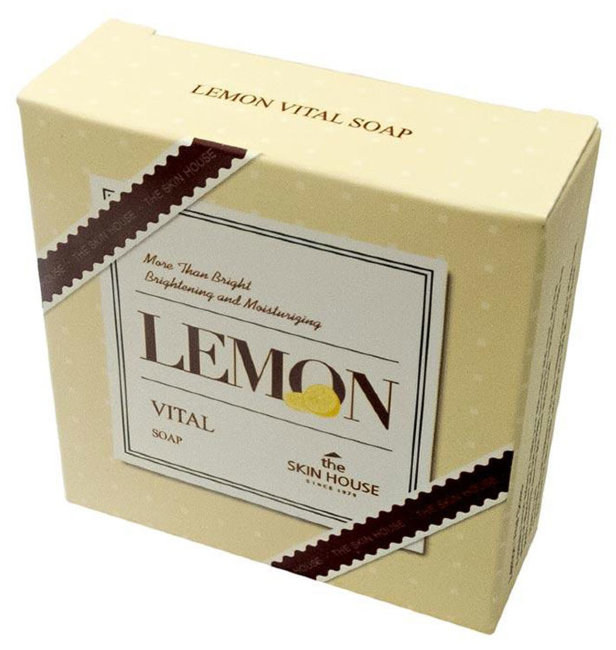 The Skin House Lemon Vital Soap Мыло витаминизированное с экстрактом лимона, 90 г