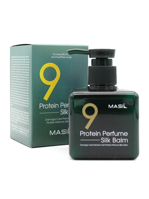 Masil Бальзам для волос несмываемый протеиновый 9 Protein Perfume Silk Balm, 180 мл Masil Бальзам для волос несмываемый протеиновый 9 Protein Perfume Silk Balm, 180 мл