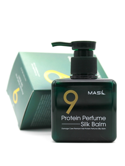 Masil Бальзам для волос несмываемый протеиновый 9 Protein Perfume Silk Balm, 180 мл Masil Бальзам для волос несмываемый протеиновый 9 Protein Perfume Silk Balm, 180 мл