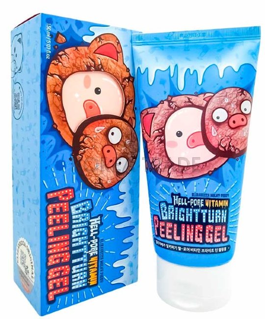 Elizavecca Milky Piggy Hell Pore Vitamin Brightturn Peeling Gel Витаминный Пилинг-скатка для тусклой кожи, 150 мл Elizavecca Milky Piggy Hell Pore Vitamin Brightturn Peeling Gel Витаминный Пилинг-скатка для тусклой кожи, 150 мл