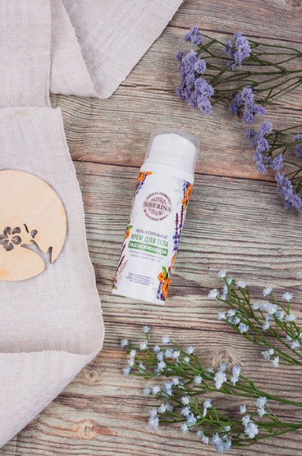 Siberina Крем для тела Разглаживающий, 100 мл