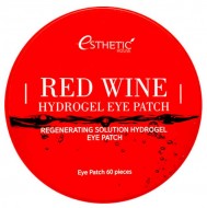 Esthetic House Red Wine Hydrogel Eye Patch Гидрогелевые патчи для век с экстрактом Красного Вина, 60 шт
