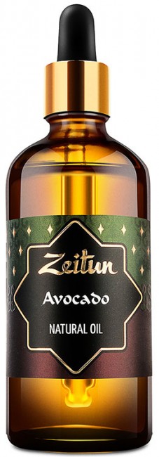 Zeitun Масло "Авокадо", экстра качества, 100% чистое, без примесей, 100 мл