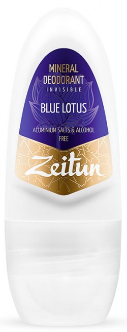 Zeitun Минеральный шариковый дезодорант "Голубой лотос" с коллоидным серебром, 50 мл Zeitun Минеральный шариковый дезодорант "Голубой лотос" с коллоидным серебром, 50 мл