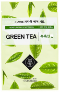 ETUDE HOUSE 0.2 Therapy Air Mask Green Tea Маска тканевая с экстрактом зеленого чая, 20 мл
