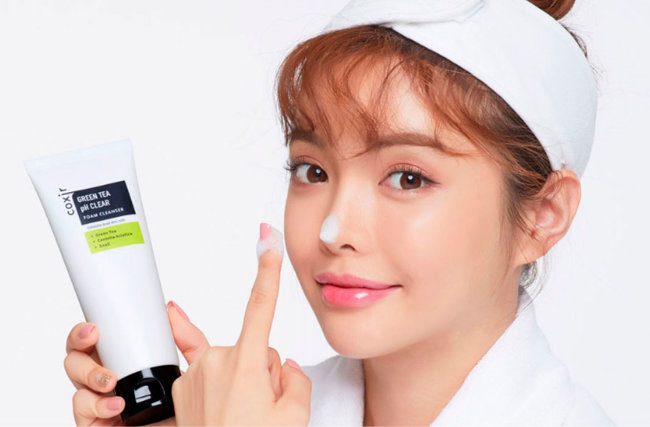 Coxir Green Tea pH Clear Foam Cleanser Очищающая пенка с зеленым чаем, 150 мл Coxir Green Tea pH Clear Foam Cleanser Очищающая пенка с зеленым чаем, 150 мл