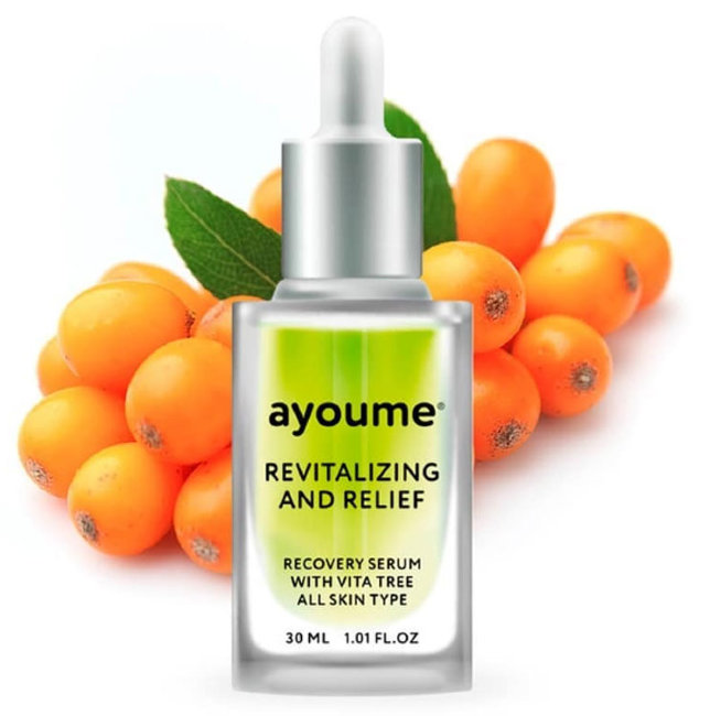 Ayoume Vita Tree Revitalizing & Relief Serum Сыворотка для лица восстанавливающая, 30 мл Ayoume Vita Tree Revitalizing & Relief Serum Сыворотка для лица восстанавливающая, 30 мл