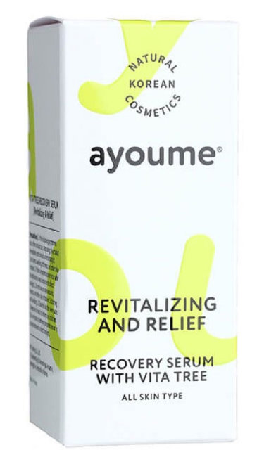 Ayoume Vita Tree Revitalizing & Relief Serum Сыворотка для лица восстанавливающая, 30 мл Ayoume Vita Tree Revitalizing & Relief Serum Сыворотка для лица восстанавливающая, 30 мл