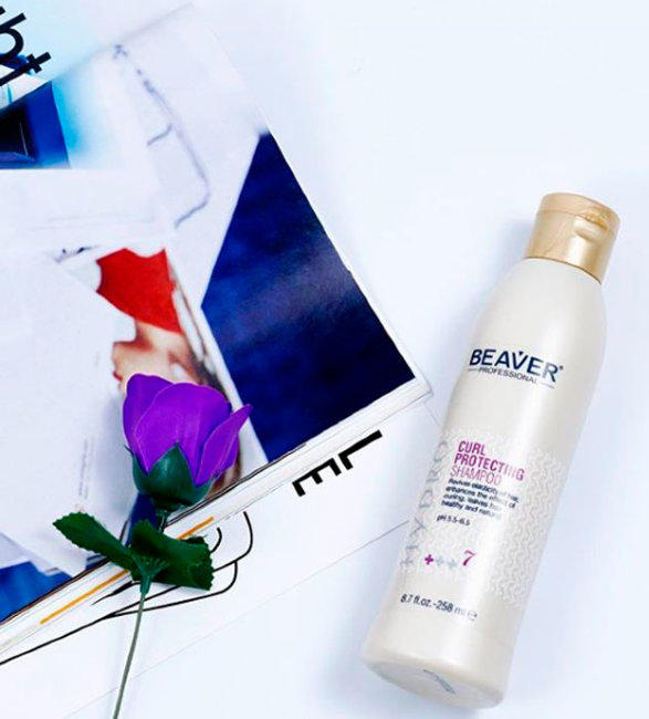 Beaver Professional Curl Protecting Shampoo Шампунь для вьющихся волос, 258 мл