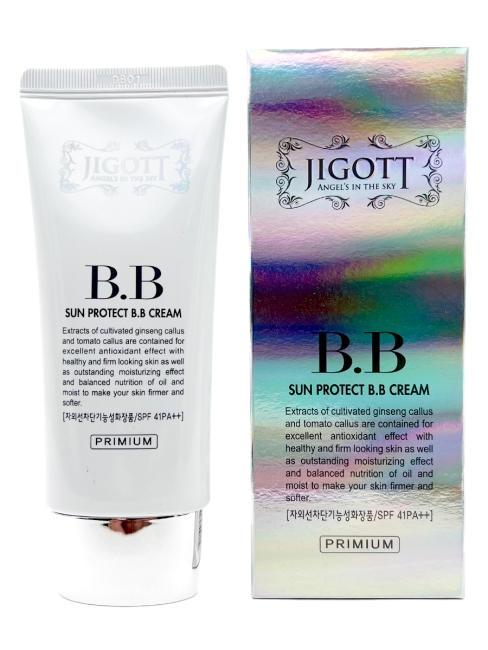 Jigott Солнцезащитный ВВ-крем для лица Sun Protect B.B Cream SPF41 PA++, 50 мл Jigott Солнцезащитный ВВ-крем для лица Sun Protect B.B Cream SPF41 PA++, 50 мл