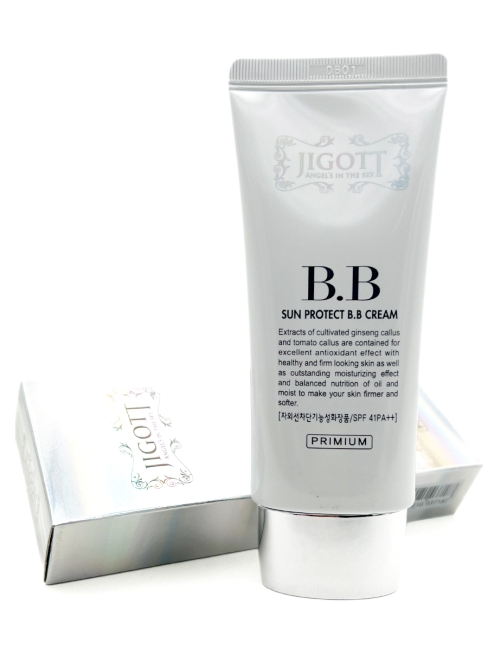 Jigott Солнцезащитный ВВ-крем для лица Sun Protect B.B Cream SPF41 PA++, 50 мл Jigott Солнцезащитный ВВ-крем для лица Sun Protect B.B Cream SPF41 PA++, 50 мл