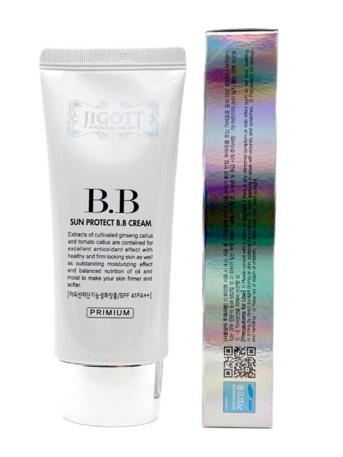 Jigott Солнцезащитный ВВ-крем для лица Sun Protect B.B Cream SPF41 PA++, 50 мл Jigott Солнцезащитный ВВ-крем для лица Sun Protect B.B Cream SPF41 PA++, 50 мл