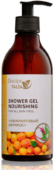 Doctor TALLI Shower Gel Nourishing Гель для душа питательный "Амарантовый Абрикос", 400 мл Doctor TALLI Shower Gel Nourishing Гель для душа питательный "Амарантовый Абрикос", 400 мл