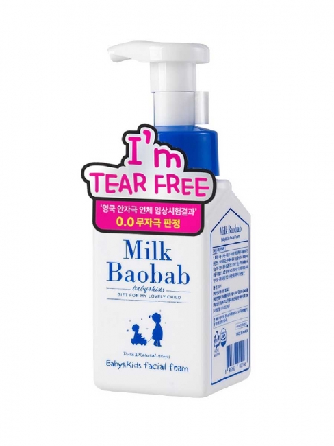 Milk Baobab Детская пенка для умывания Facial Foam, 300 мл Milk Baobab Детская пенка для умывания Facial Foam, 300 мл