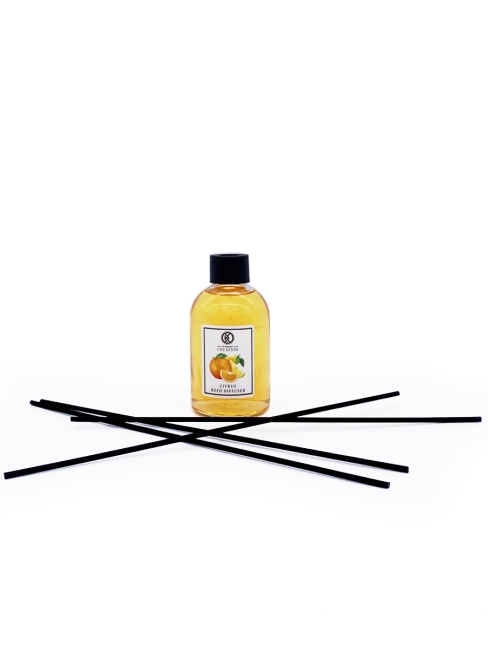 Kreasyon Аромадиффузор с палочками Цитрусовый Reed Diffuser Citrus, 115 мл