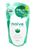 Kracie Мыло жидкое для тела с экстрактом Алоэ Вера Naive Body Wash, 380 мл