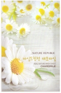 NATURE REPUBLIC Real Nature Mask Sheet Chamomile Тканевая маска для лица c экстрактом ромашки, 23 мл