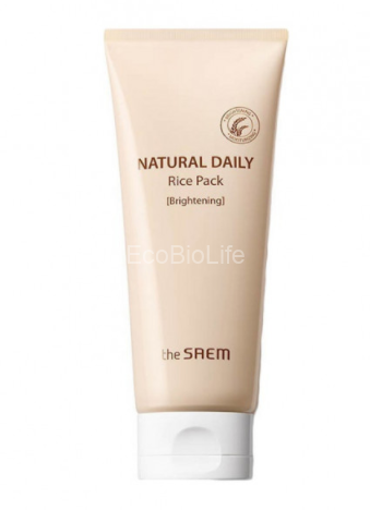 The Saem Маска-плёнка с экстрактом риса Natural Daily Rice Pack The Saem Маска-плёнка с экстрактом риса Natural Daily Rice Pack
