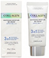 Enough ББ-крем с морским коллагеном Collagen 3 in1 Whitening Moisture BB Сream SPF47 PA+++, 50 г