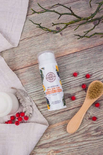 Siberina Крем для тела Увлажнение и питание, 100 мл Siberina Крем для тела Увлажнение и питание, 100 мл