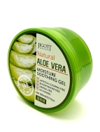 Jigott Успокаивающий гель для лица и тела с экстрактом алоэ вера Natural Aloe Vera Moisture Soothing Gel, 300 мл