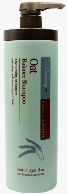 Labay Oat Balance Shampoo Восстанавливающий шампунь с экстрактом овса, 1000 мл
